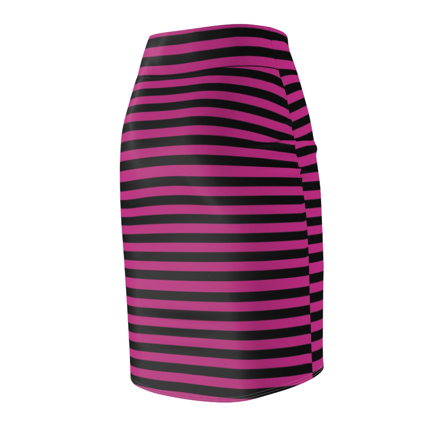 Chic Striped Women's Pencil Skirt, Trendy Office Wear, Stylish Date Night Outfit, Versatile Summer Fashion, Bold Stripes Skirt