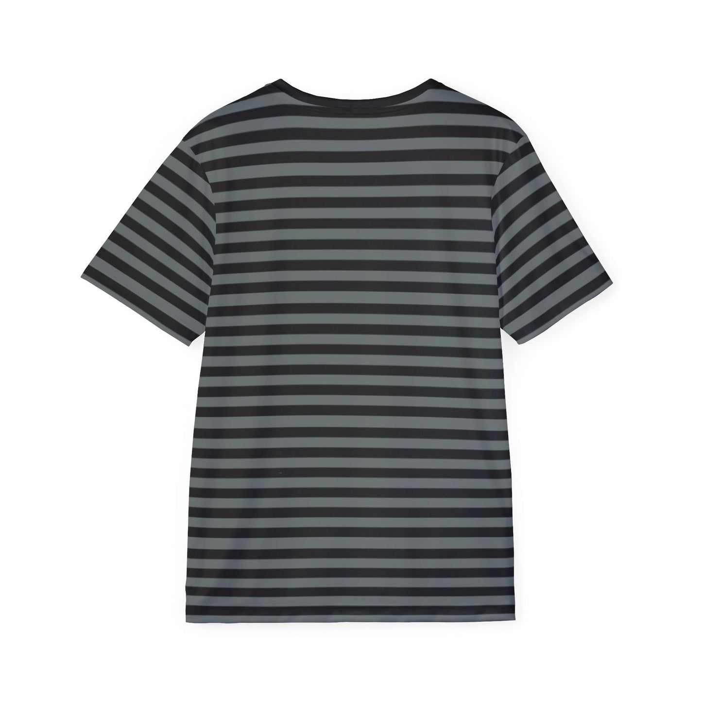 Men grey striped shirt