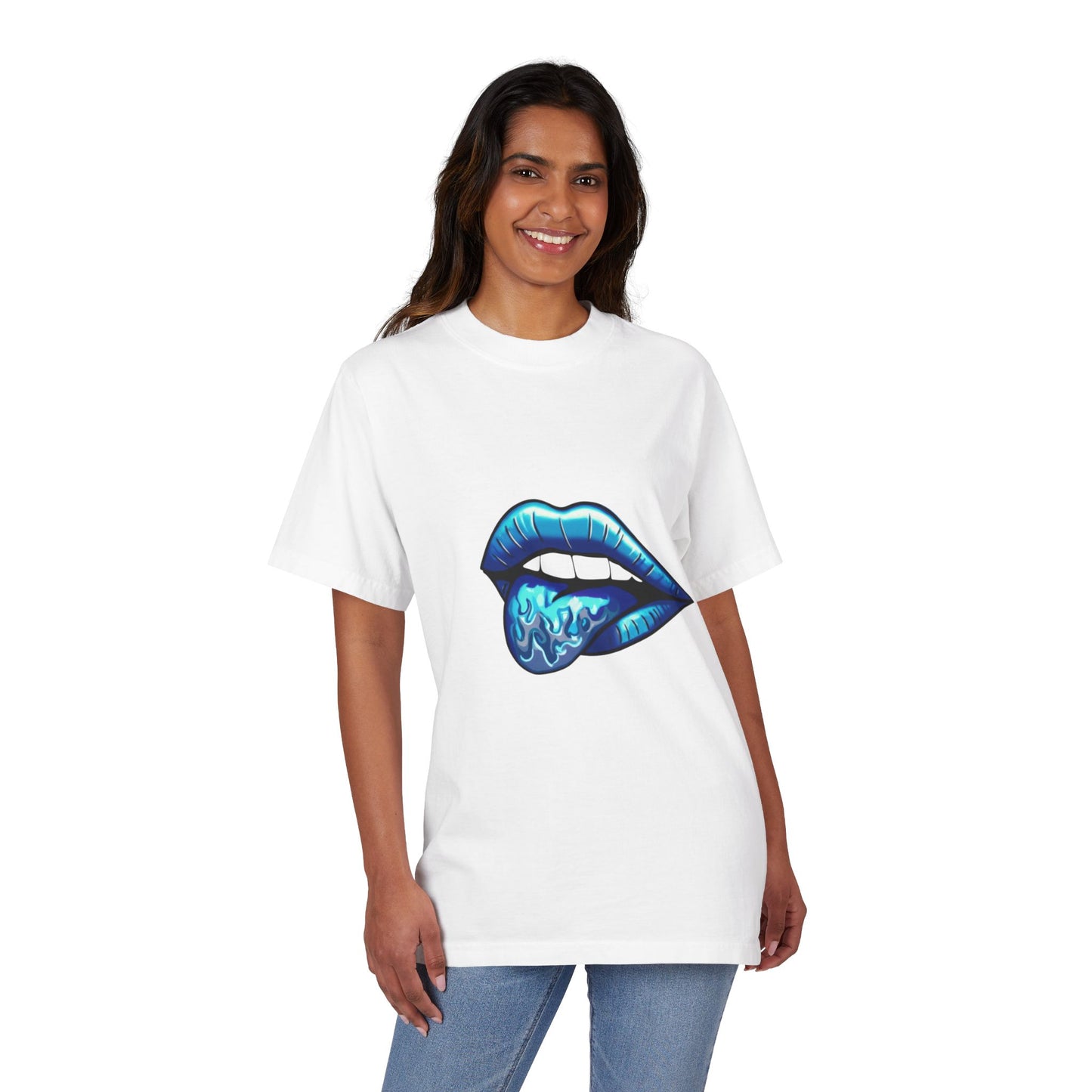 Unisex Garment-Dyed Drop-Shoulder T-Shirt