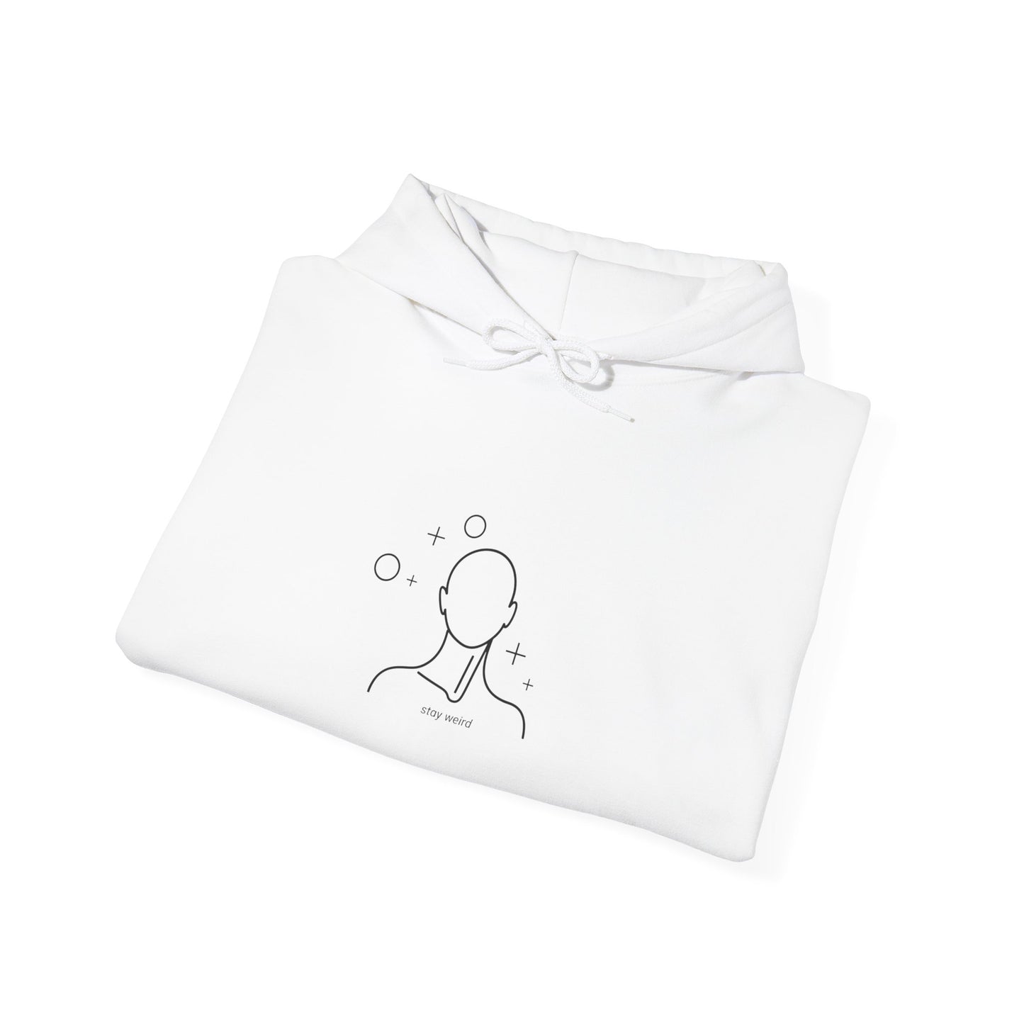 Minimalist Hoodie with Relaxing Vibes, Cozy Sweatshirt for Self-Care, Unisex Fashion, Gift for Friends, Everyday Wear