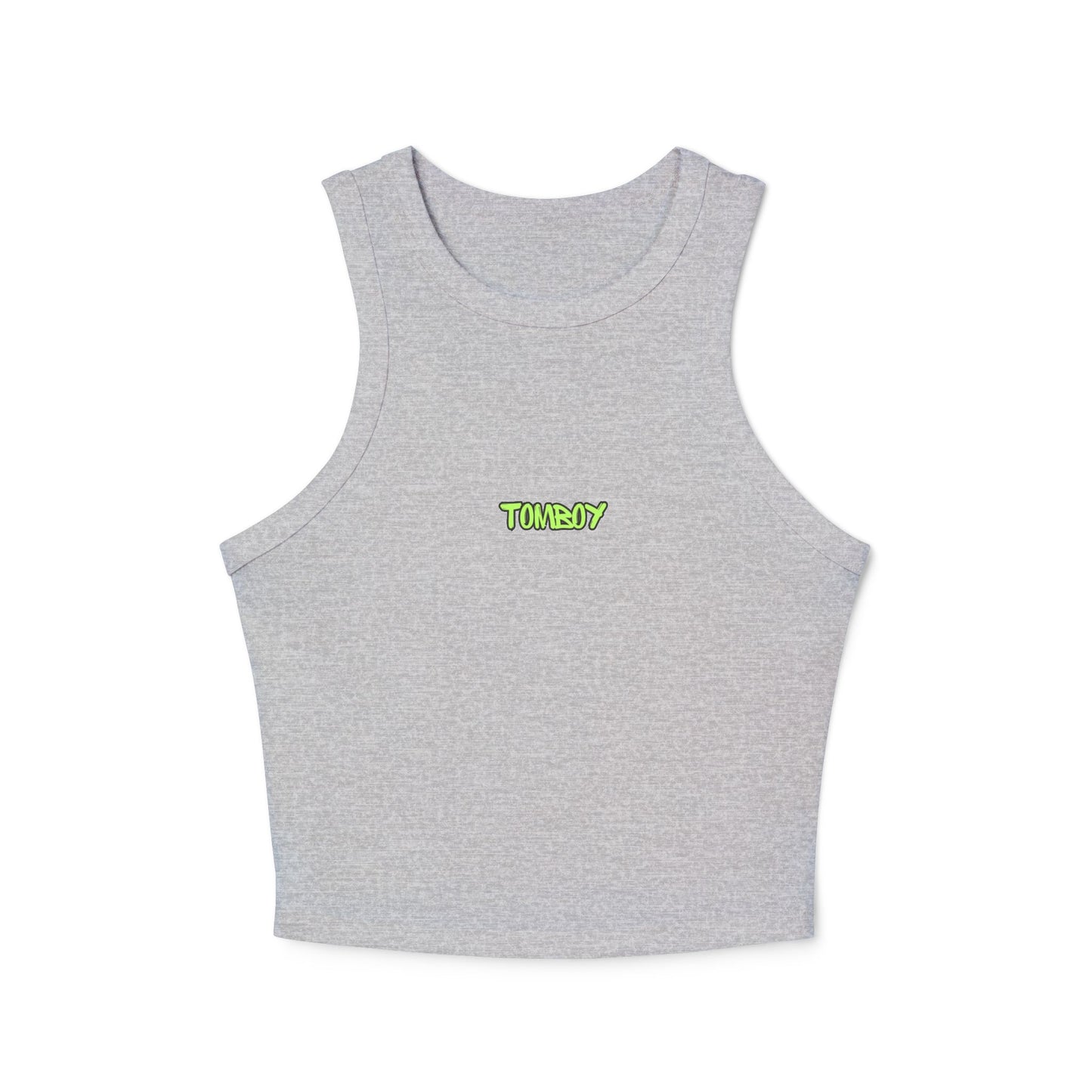 Chic Women's Racer Tank Top - Summer Style, Casual Wear, Fitness Apparel, Everyday Essential, Trendy Sleeveless Top
