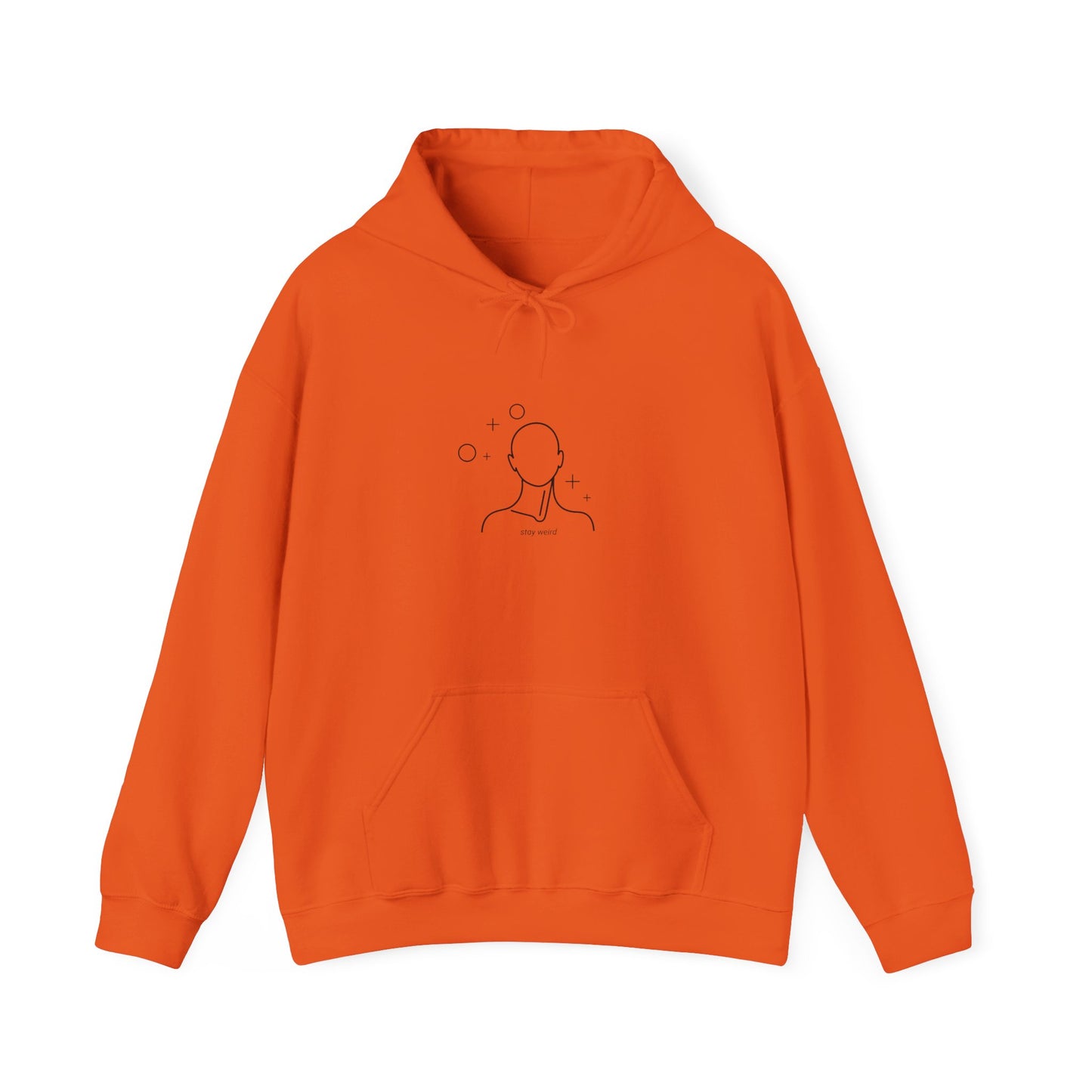 Minimalist Hoodie with Relaxing Vibes, Cozy Sweatshirt for Self-Care, Unisex Fashion, Gift for Friends, Everyday Wear