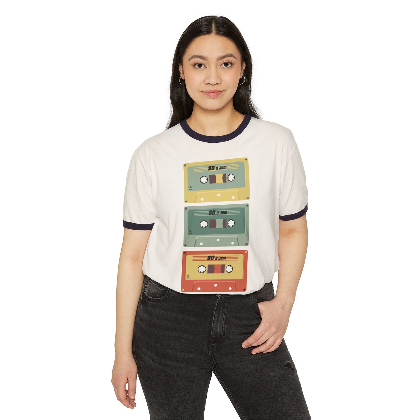 Retro Cassette Tape Unisex Ringer T-Shirt | Vintage Music Lover Tee, Gift for Musicians, 80s Nostalgia Shirt, Casual Fashion, Perfect [...]