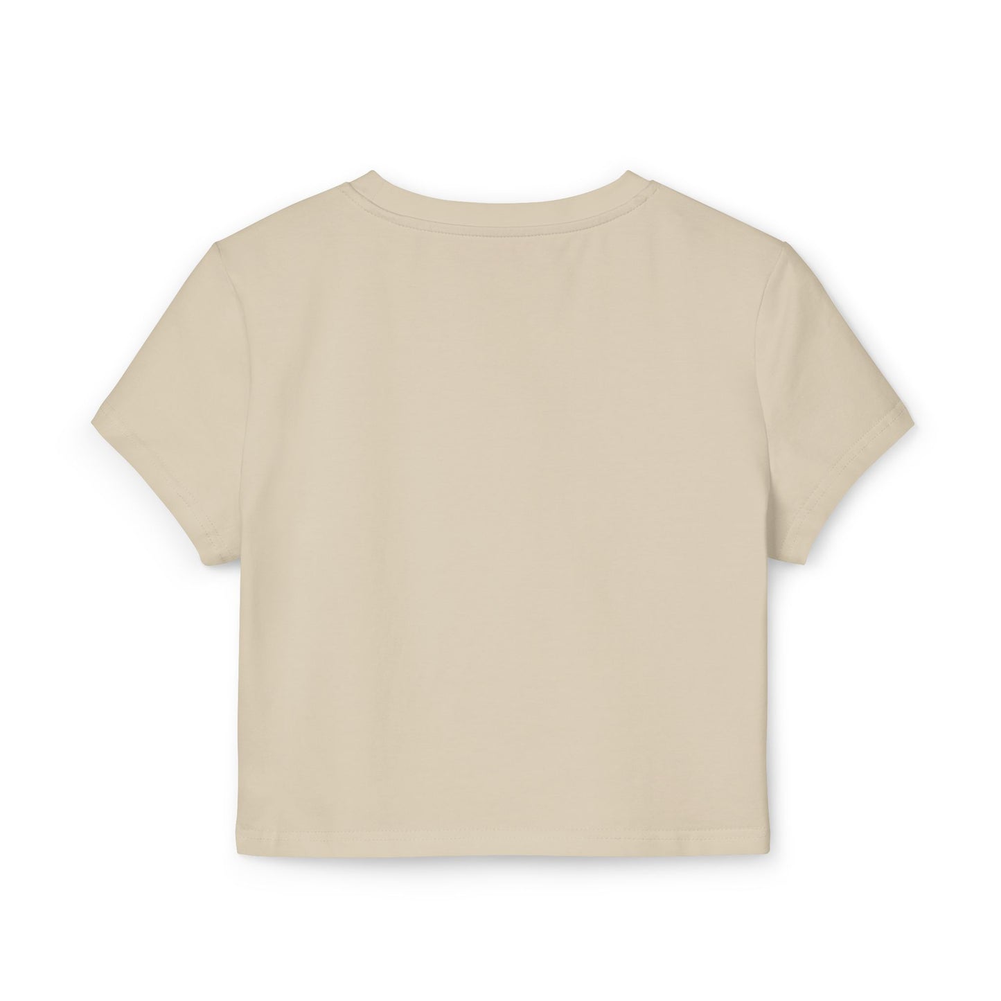 Cropped Tee Rose Graphic