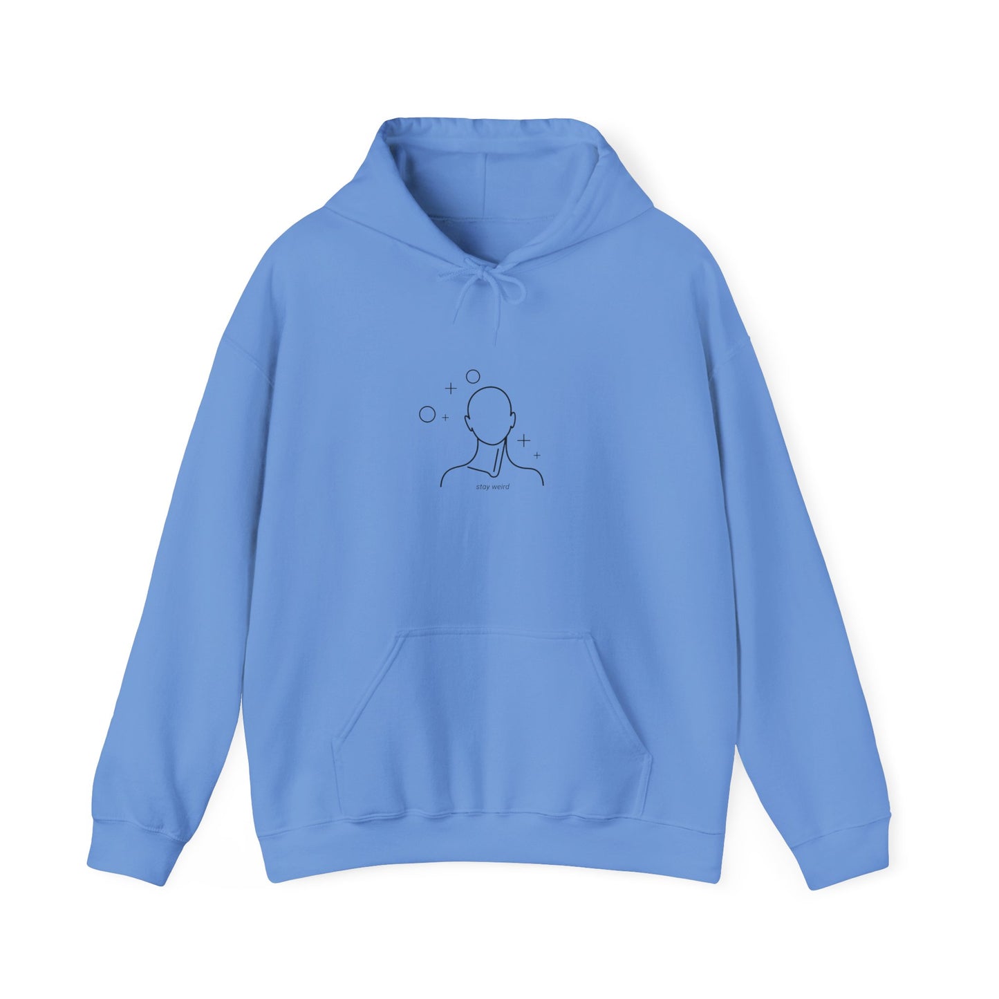 Minimalist Hoodie with Relaxing Vibes, Cozy Sweatshirt for Self-Care, Unisex Fashion, Gift for Friends, Everyday Wear