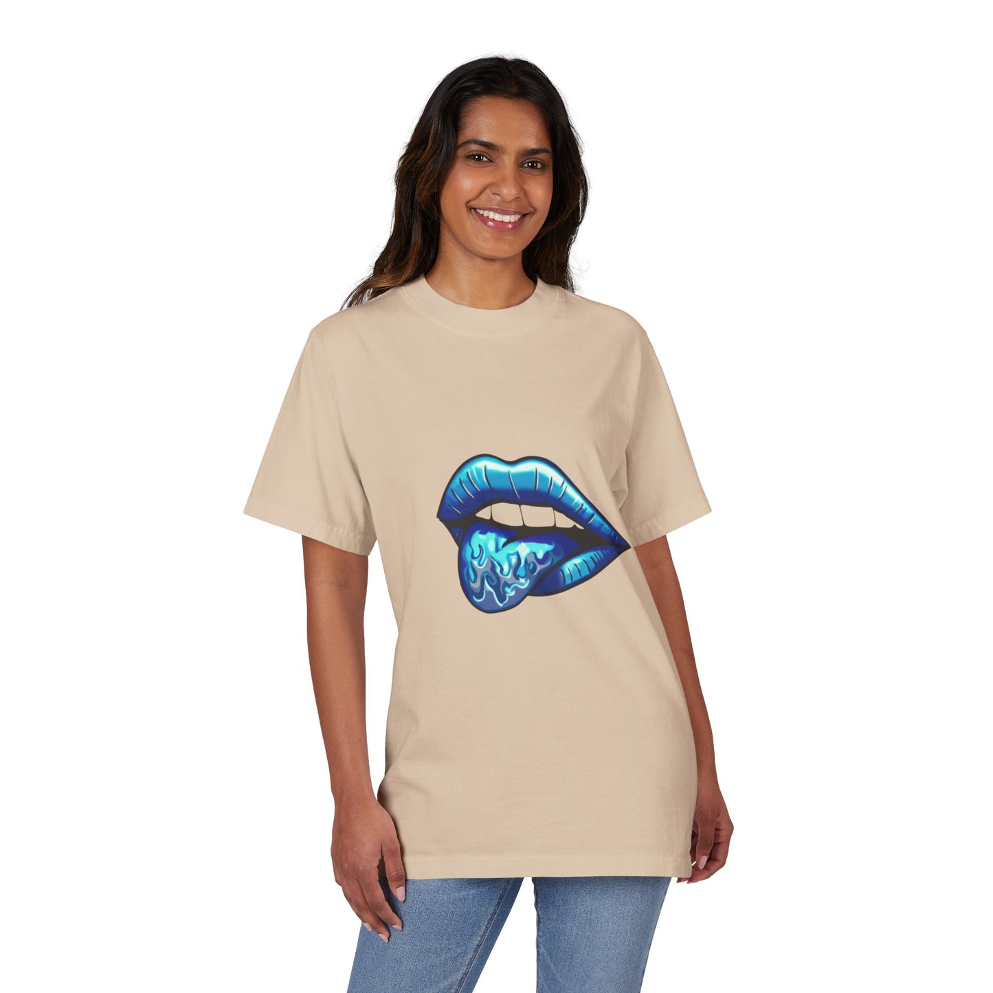 Unisex Garment-Dyed Drop-Shoulder T-Shirt