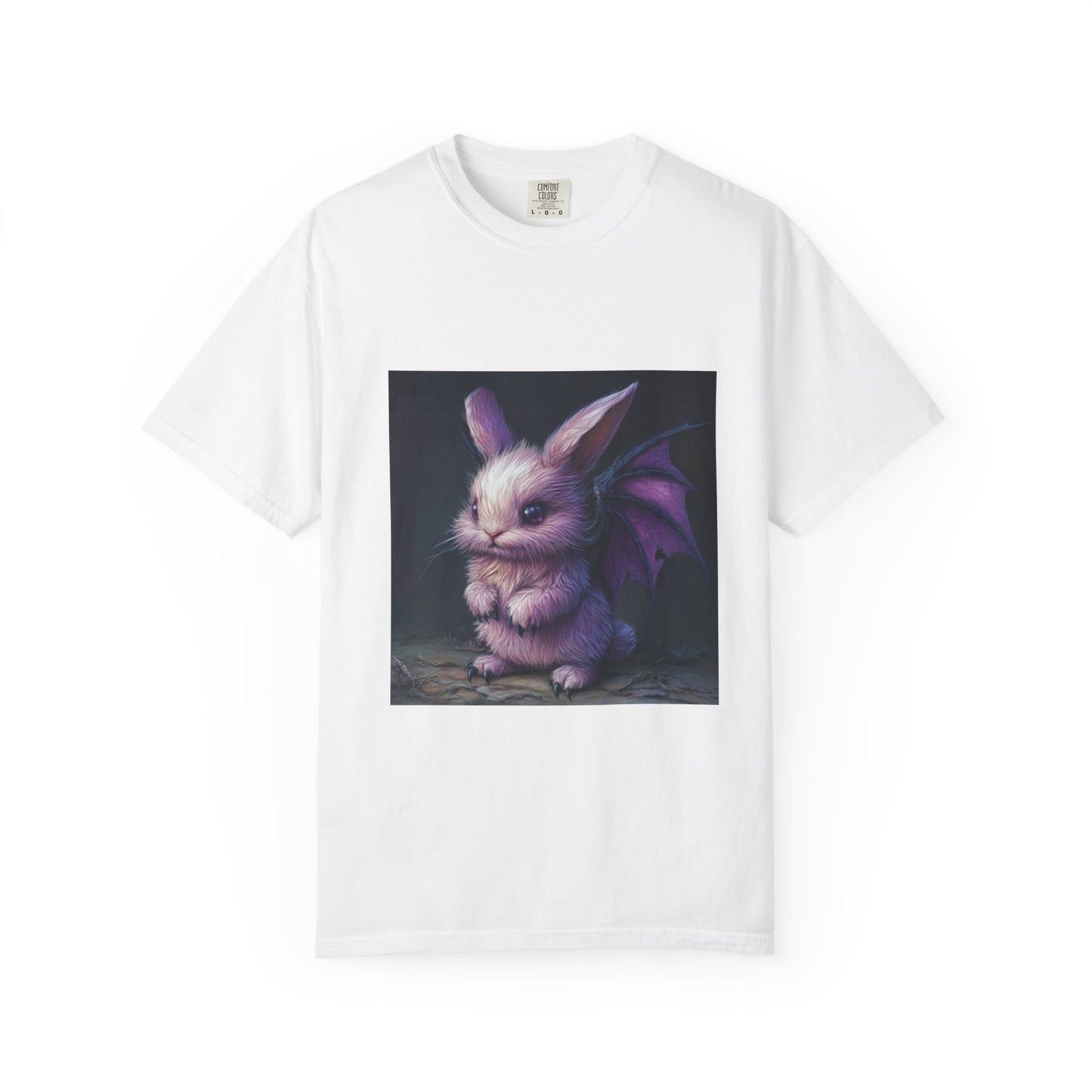 Fantasy Dragon Bunny Unisex T-shirt | Cute Animal Graphic Tee, Nature Lovers Gift, Whimsical Apparel, Perfect for Kids & Adults