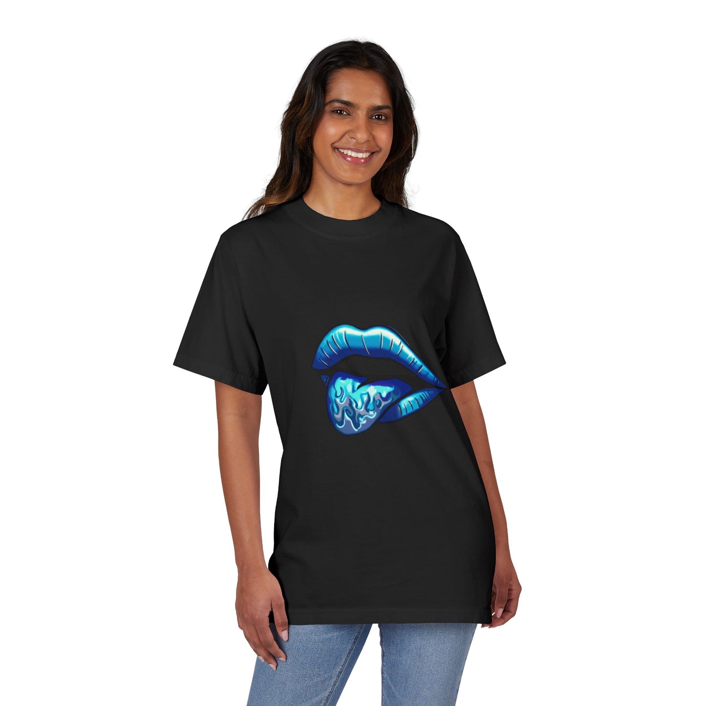 Unisex Garment-Dyed Drop-Shoulder T-Shirt