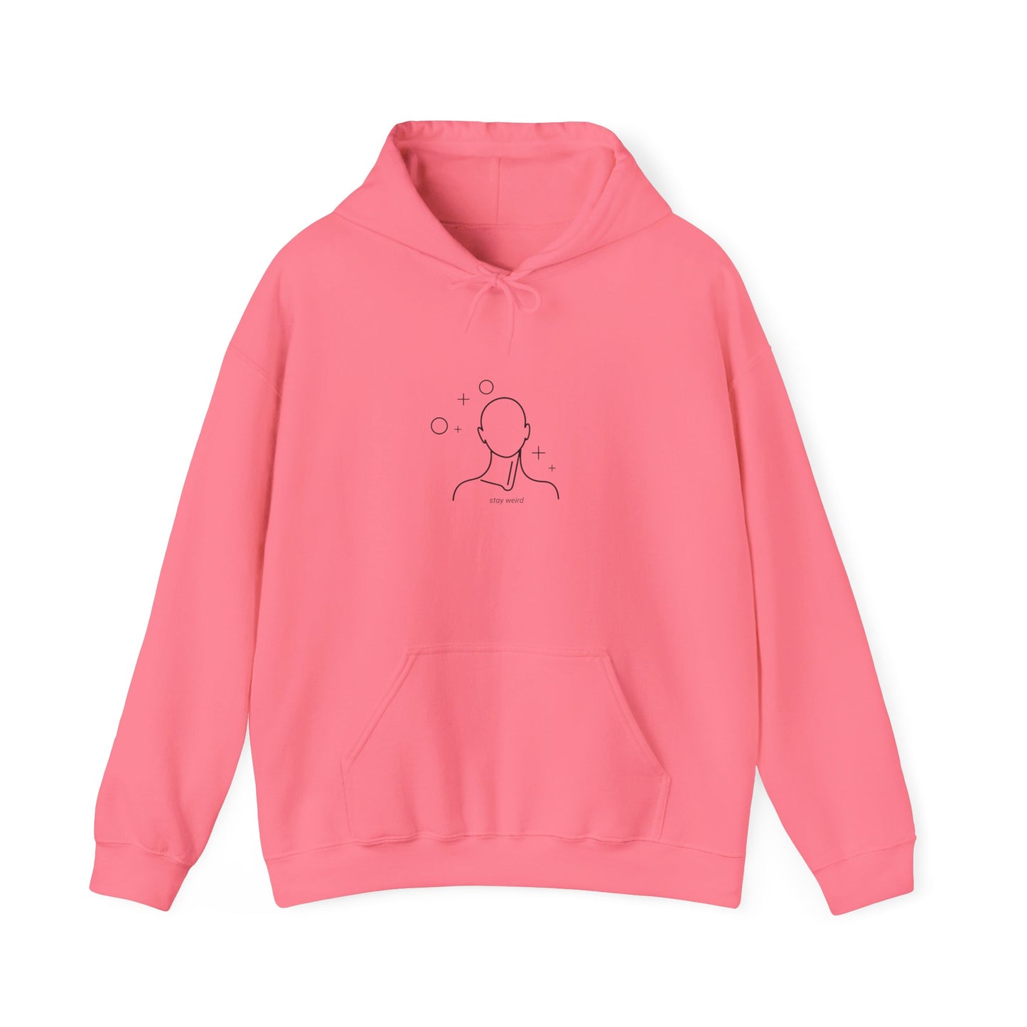 Minimalist Hoodie with Relaxing Vibes, Cozy Sweatshirt for Self-Care, Unisex Fashion, Gift for Friends, Everyday Wear