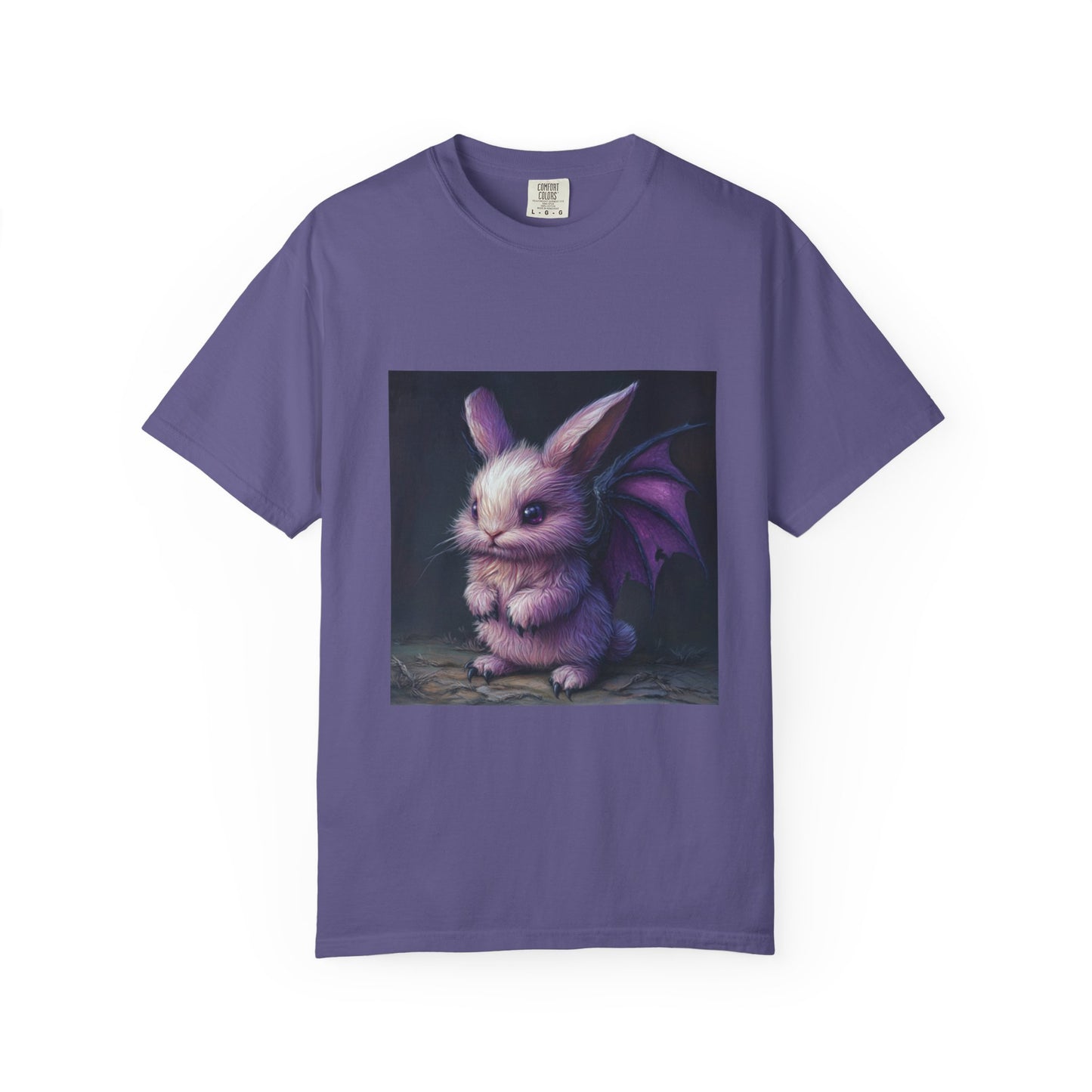 Fantasy Dragon Bunny Unisex T-shirt | Cute Animal Graphic Tee, Nature Lovers Gift, Whimsical Apparel, Perfect for Kids & Adults