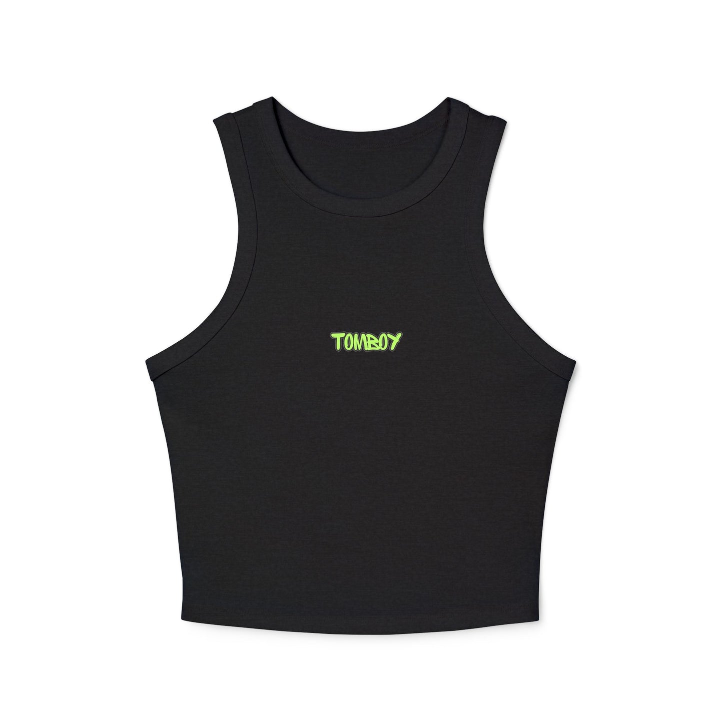 Chic Women's Racer Tank Top - Summer Style, Casual Wear, Fitness Apparel, Everyday Essential, Trendy Sleeveless Top