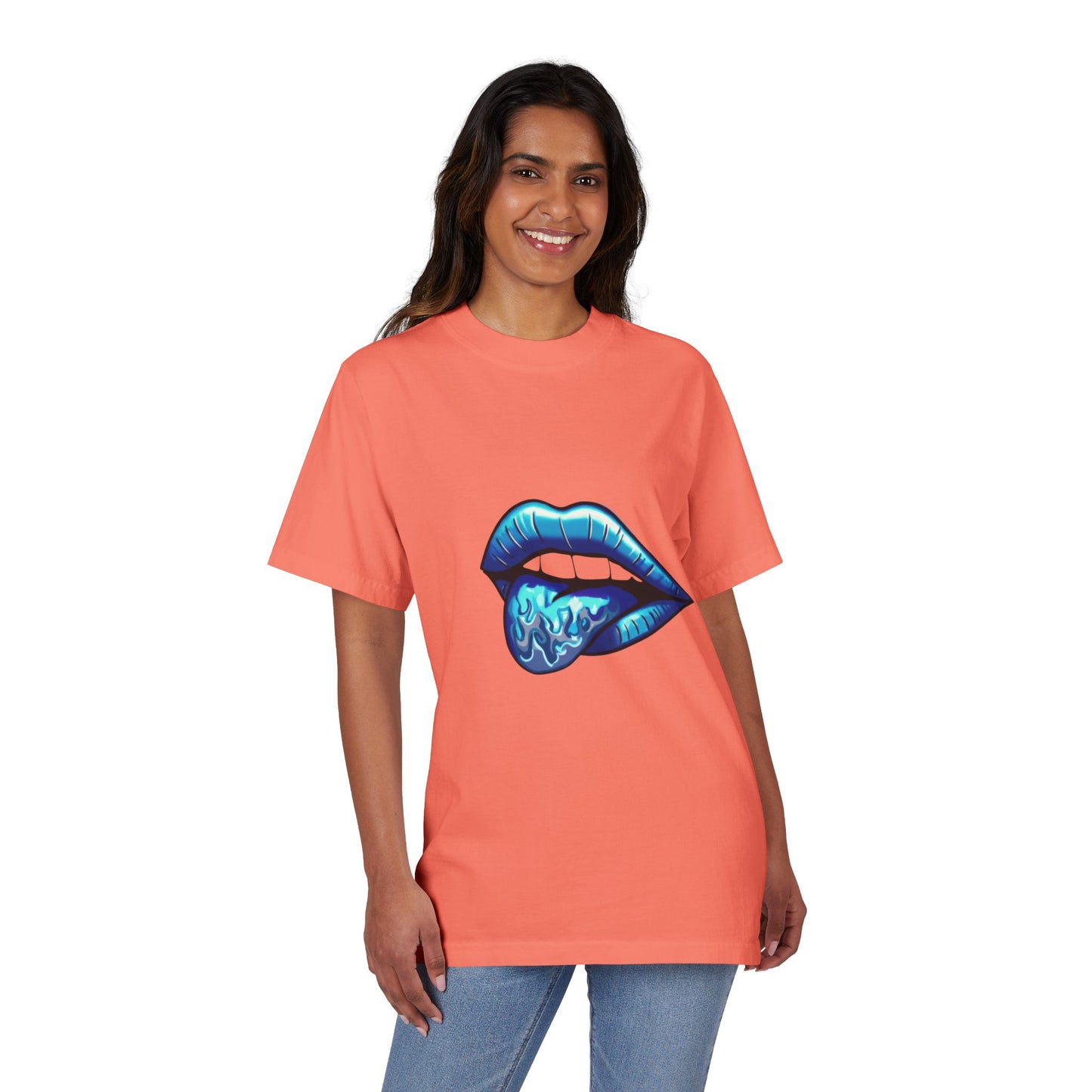 Unisex Garment-Dyed Drop-Shoulder T-Shirt