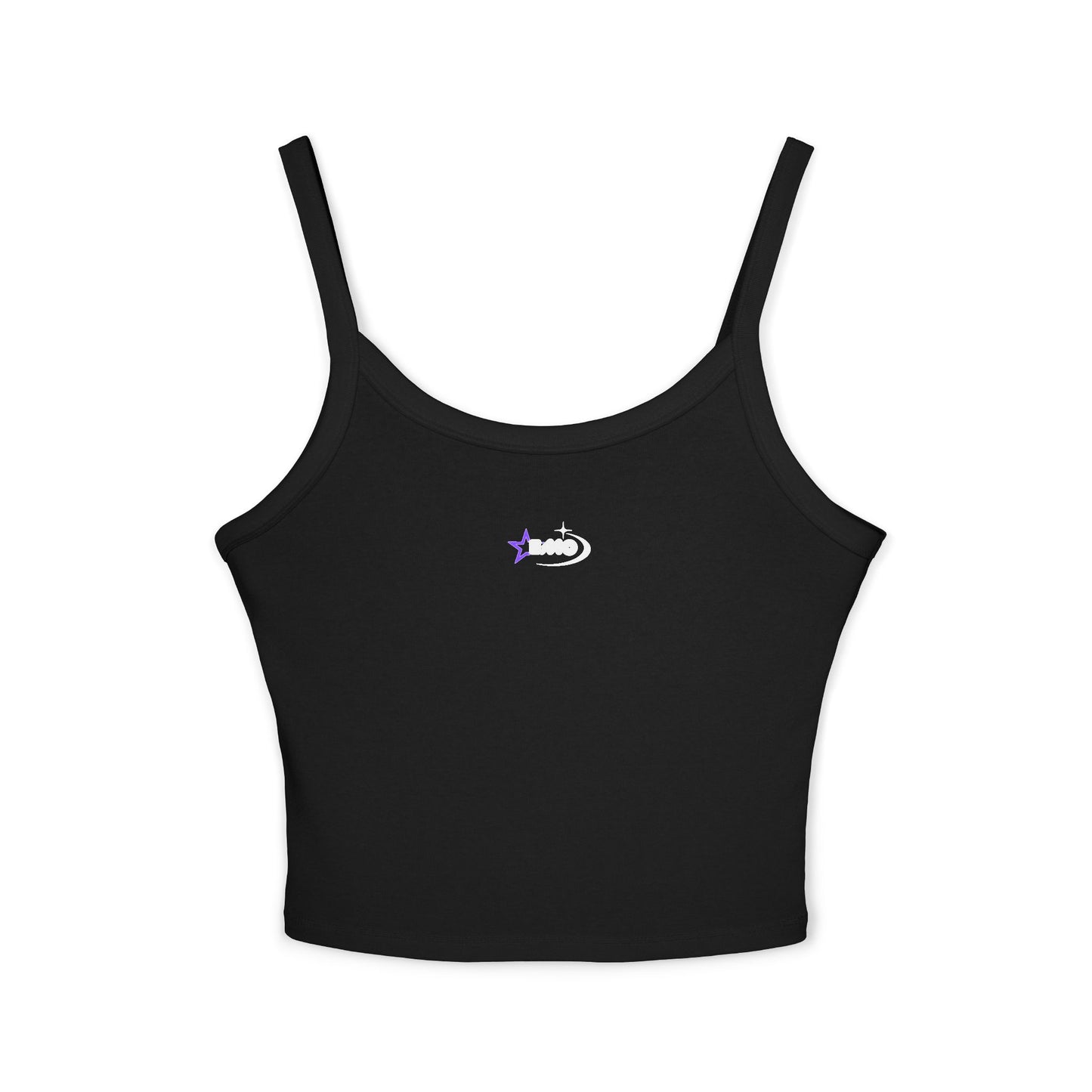Cute Women's Spaghetti Strap Tank Top with Star Design, Summer Essential, Casual Tank, Gift for Friends, Vacation Wear, Layering Top