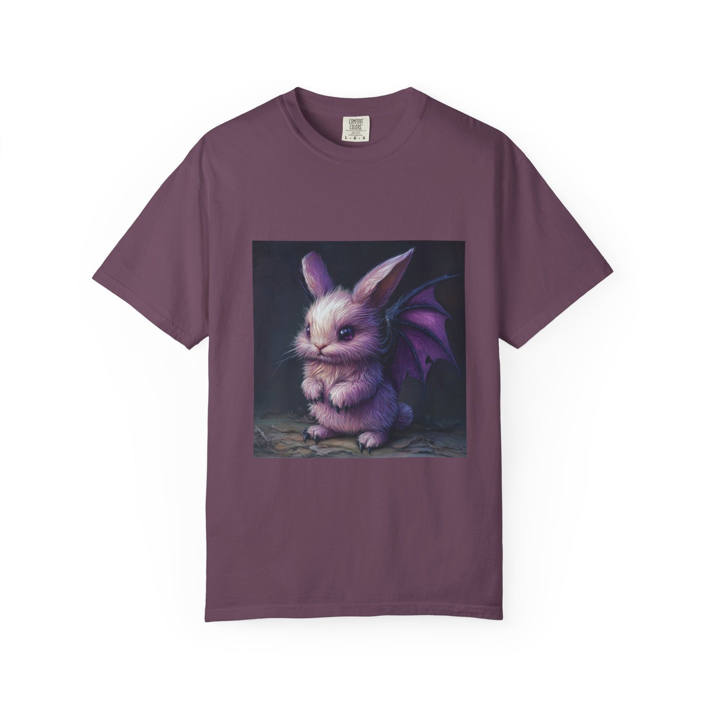 Fantasy Dragon Bunny Unisex T-shirt | Cute Animal Graphic Tee, Nature Lovers Gift, Whimsical Apparel, Perfect for Kids & Adults