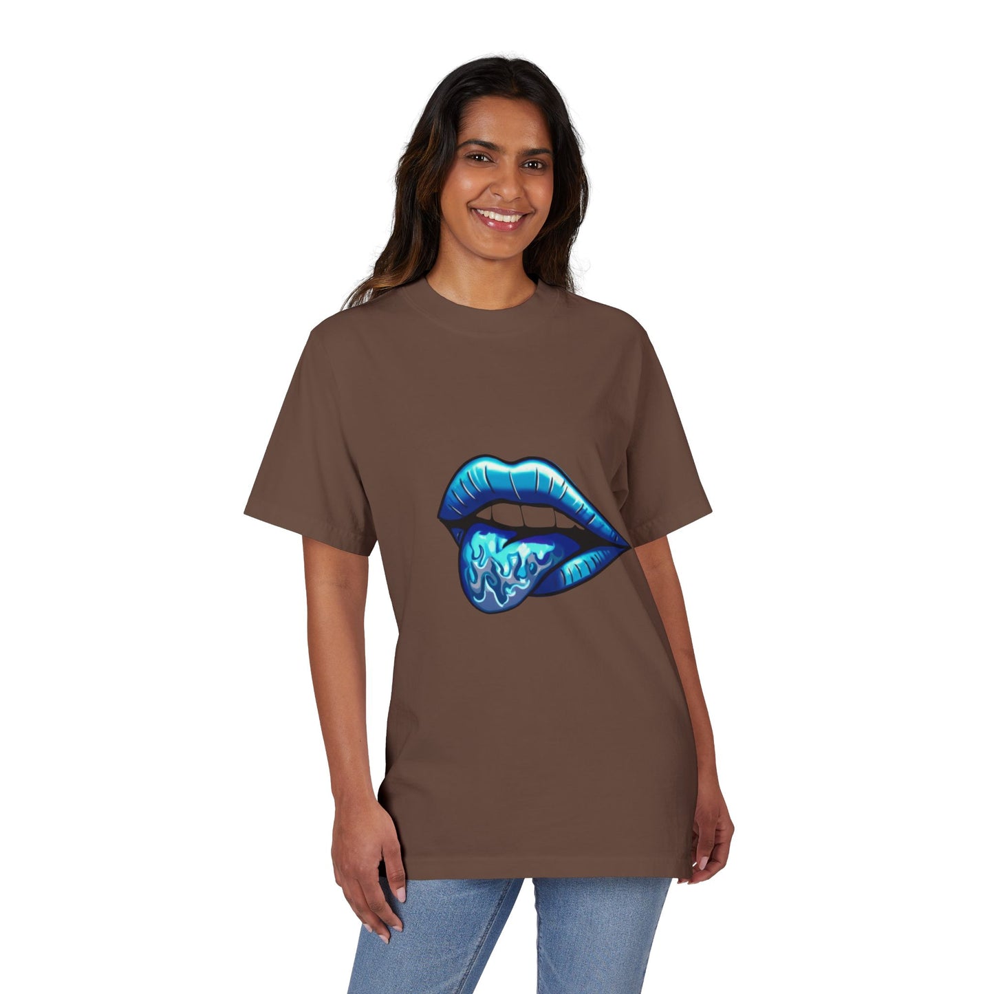 Unisex Garment-Dyed Drop-Shoulder T-Shirt