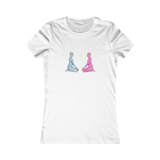 Meditation Inspired Women's Favorite Tee, Relaxation Shirt, Mindfulness Tee, Gift for Yogis, Self-Care Apparel