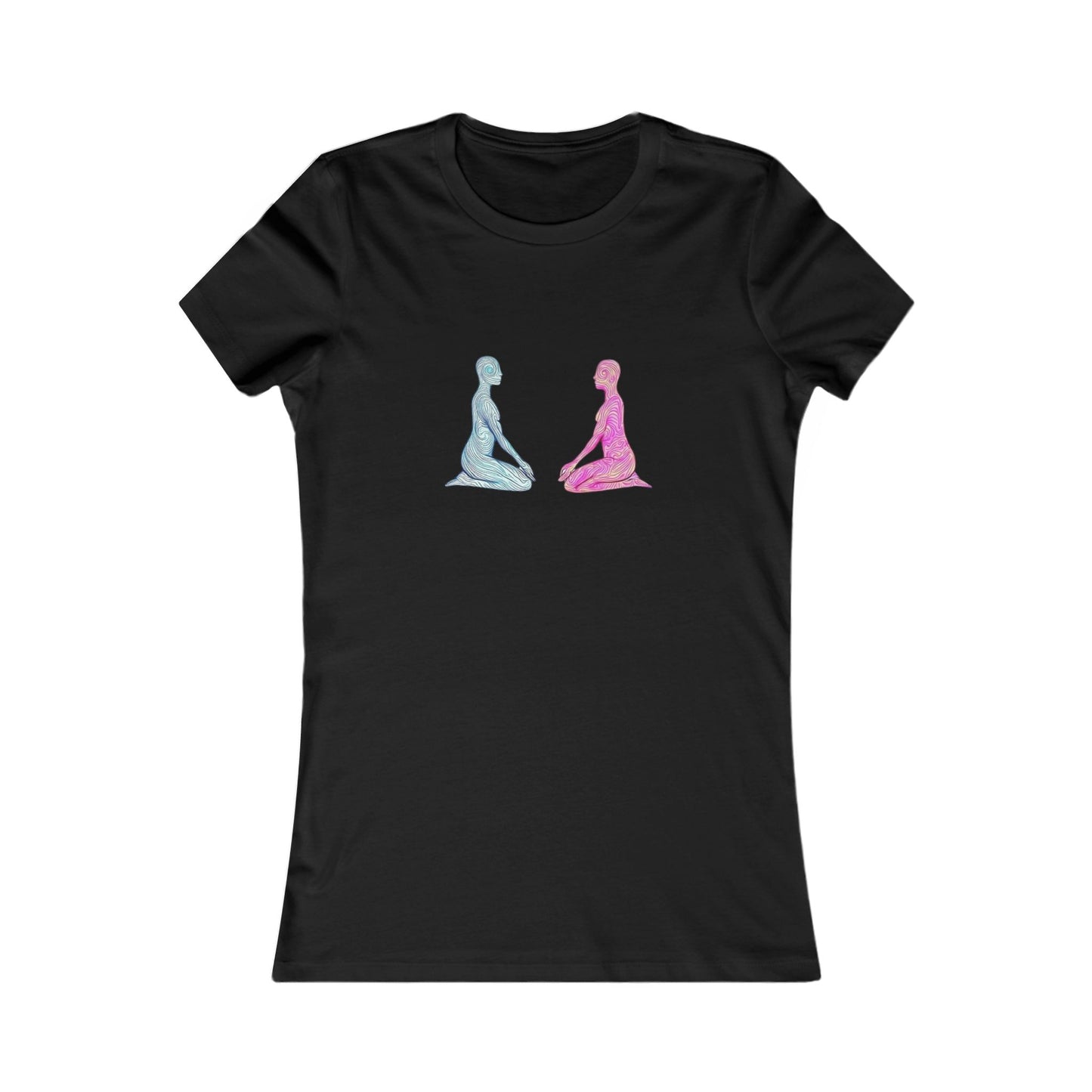 Meditation Inspired Women's Favorite Tee, Relaxation Shirt, Mindfulness Tee, Gift for Yogis, Self-Care Apparel