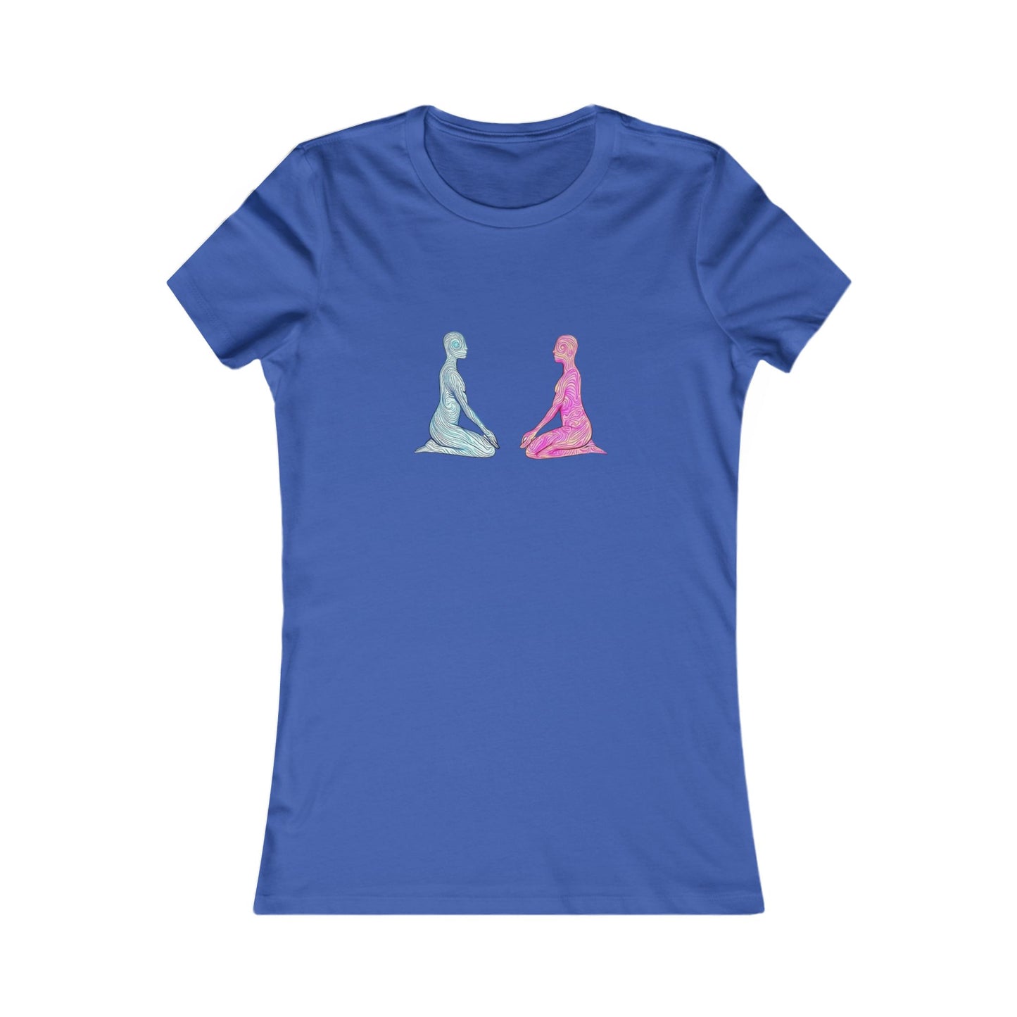 Meditation Inspired Women's Favorite Tee, Relaxation Shirt, Mindfulness Tee, Gift for Yogis, Self-Care Apparel