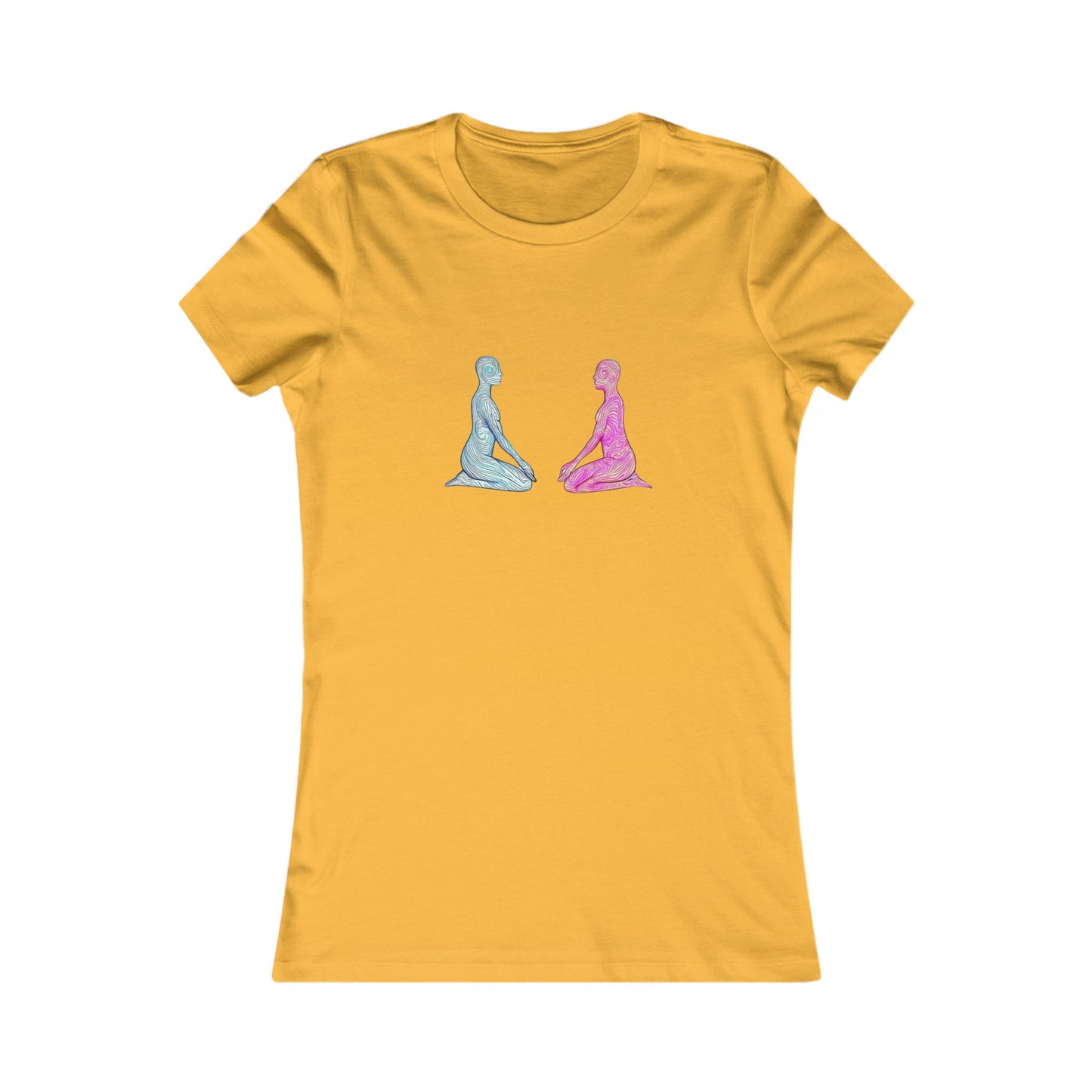 Meditation Inspired Women's Favorite Tee, Relaxation Shirt, Mindfulness Tee, Gift for Yogis, Self-Care Apparel