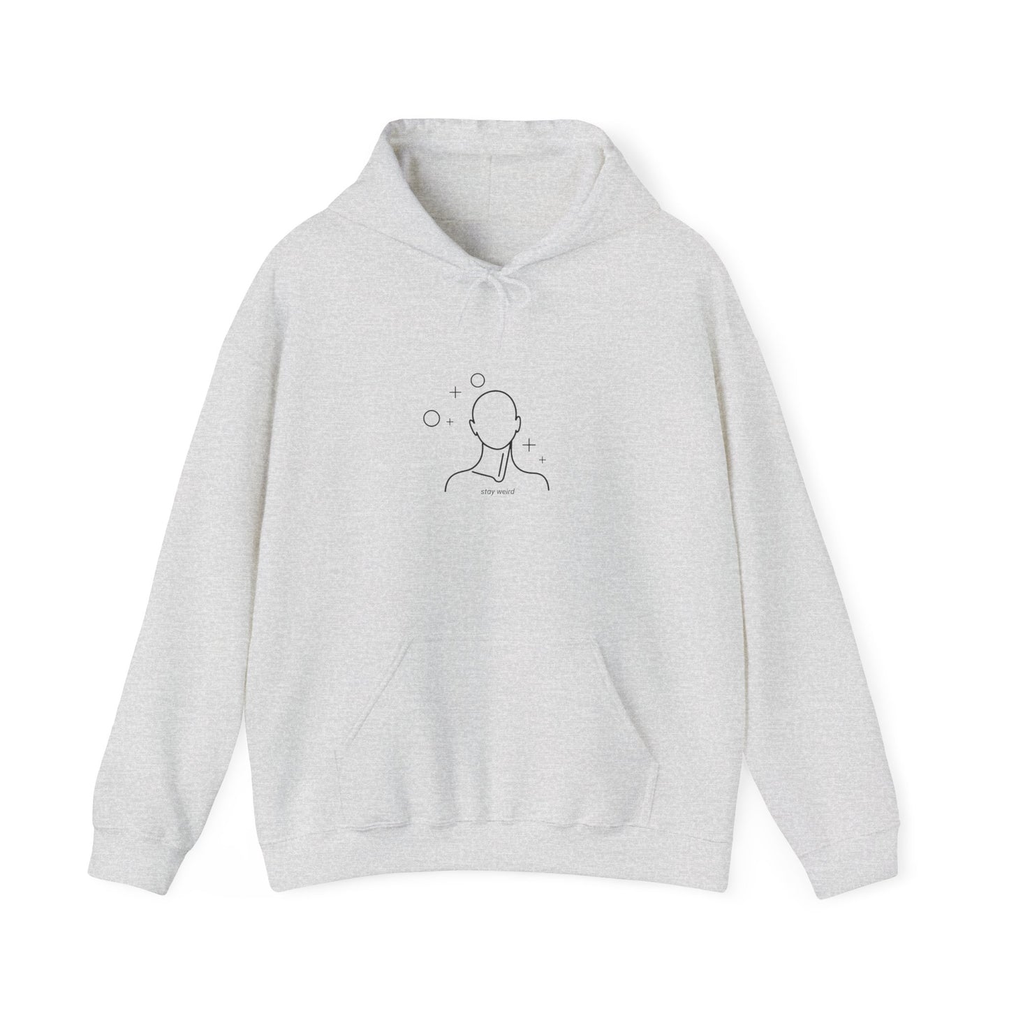 Minimalist Hoodie with Relaxing Vibes, Cozy Sweatshirt for Self-Care, Unisex Fashion, Gift for Friends, Everyday Wear