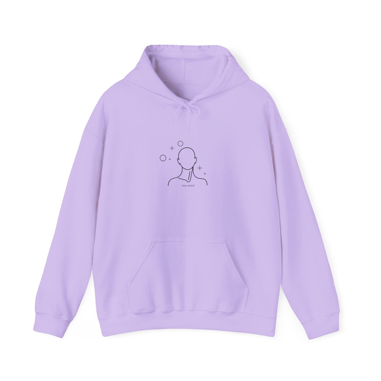 Minimalist Hoodie with Relaxing Vibes, Cozy Sweatshirt for Self-Care, Unisex Fashion, Gift for Friends, Everyday Wear