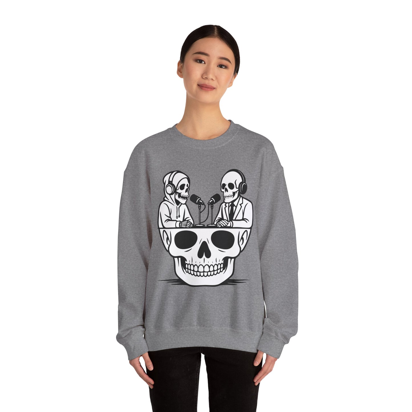 Copy of Skull Podcast Unisex T-Shirt - Cool Graphic Tee for Music Lovers