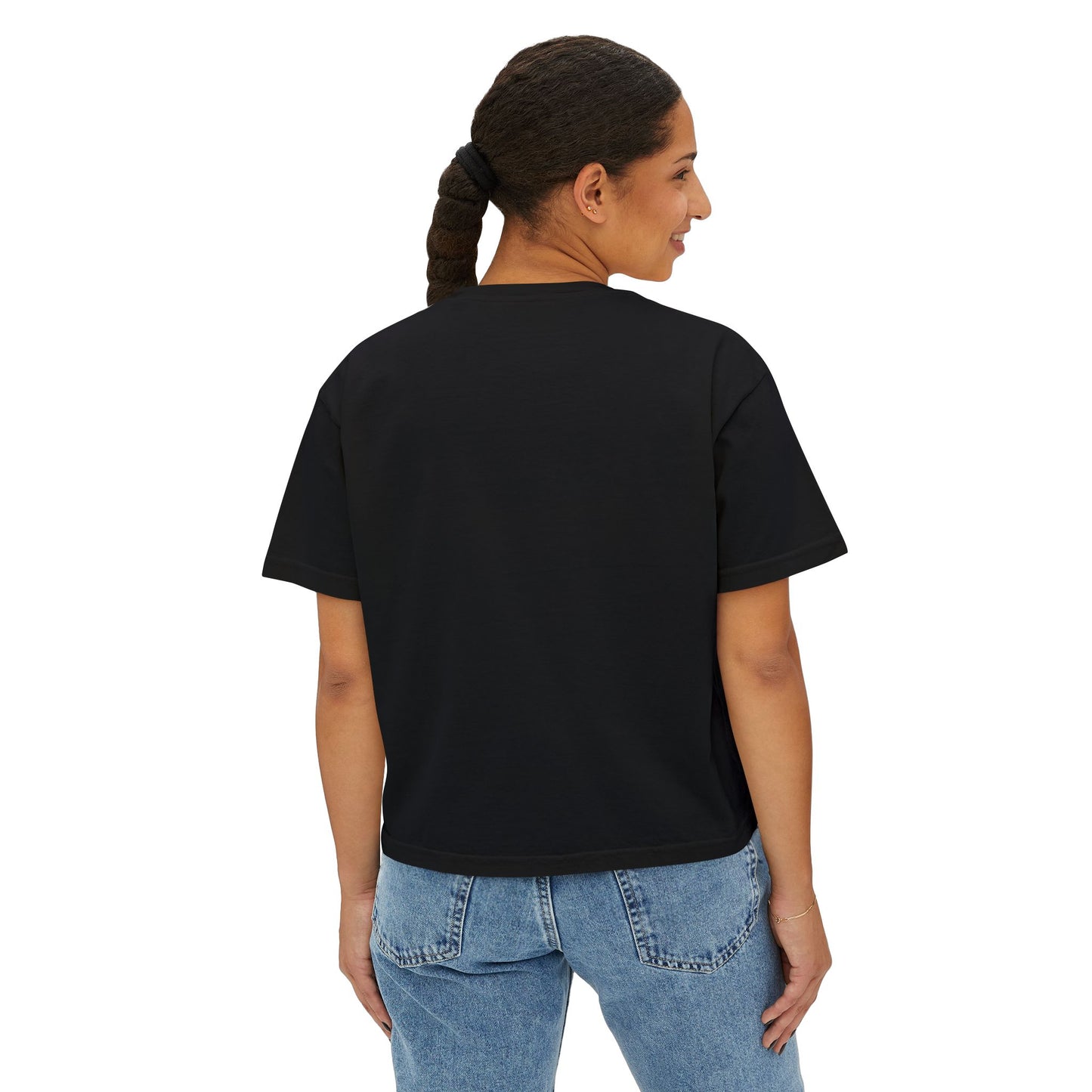 Women's Boxy Tee with 'F*CK OFF' Design, Trendy Graphic Shirt, Casual Everyday Wear, Gift for Her, Festival Fashion