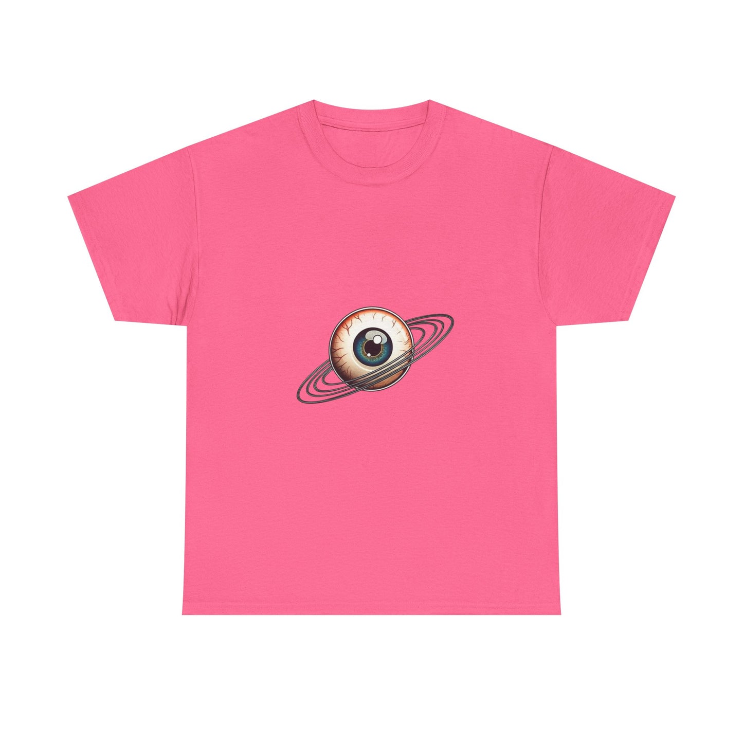 Cosmic Eye Graphic Tee | Unisex Heavy Cotton T-Shirt, Space Lover Gift, Trendy Casual Wear, Unique Birthday Present, Art-Inspired Fashion