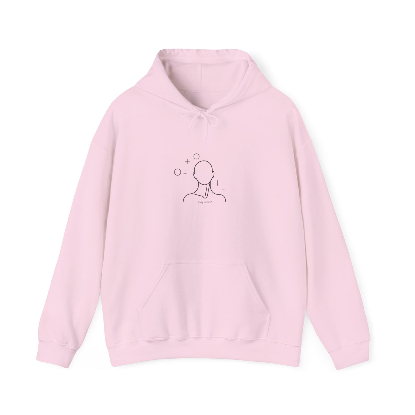 Minimalist Hoodie with Relaxing Vibes, Cozy Sweatshirt for Self-Care, Unisex Fashion, Gift for Friends, Everyday Wear