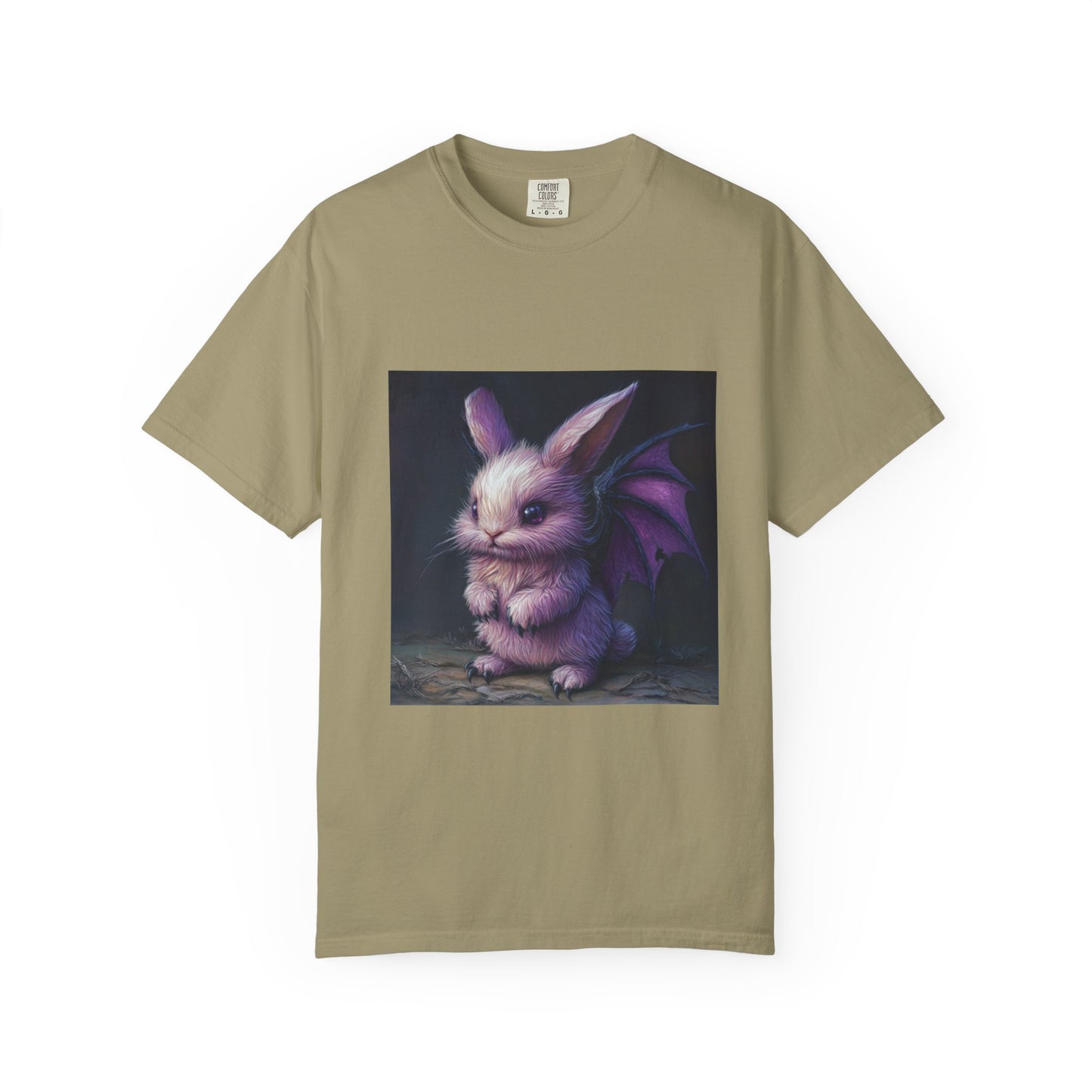 Fantasy Dragon Bunny Unisex T-shirt | Cute Animal Graphic Tee, Nature Lovers Gift, Whimsical Apparel, Perfect for Kids & Adults