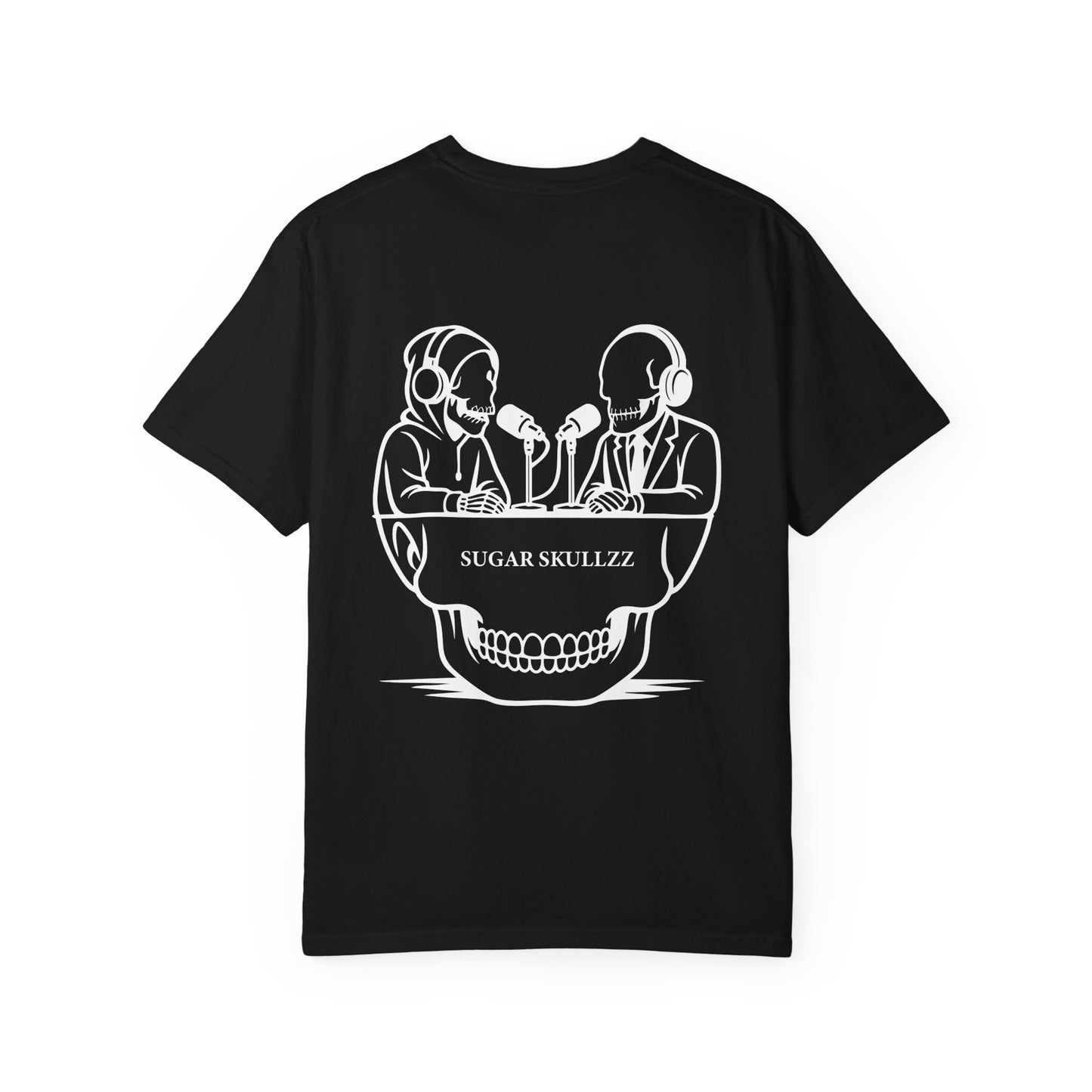 Skull Podcast Unisex T-Shirt - Cool Graphic Tee for Music Lovers