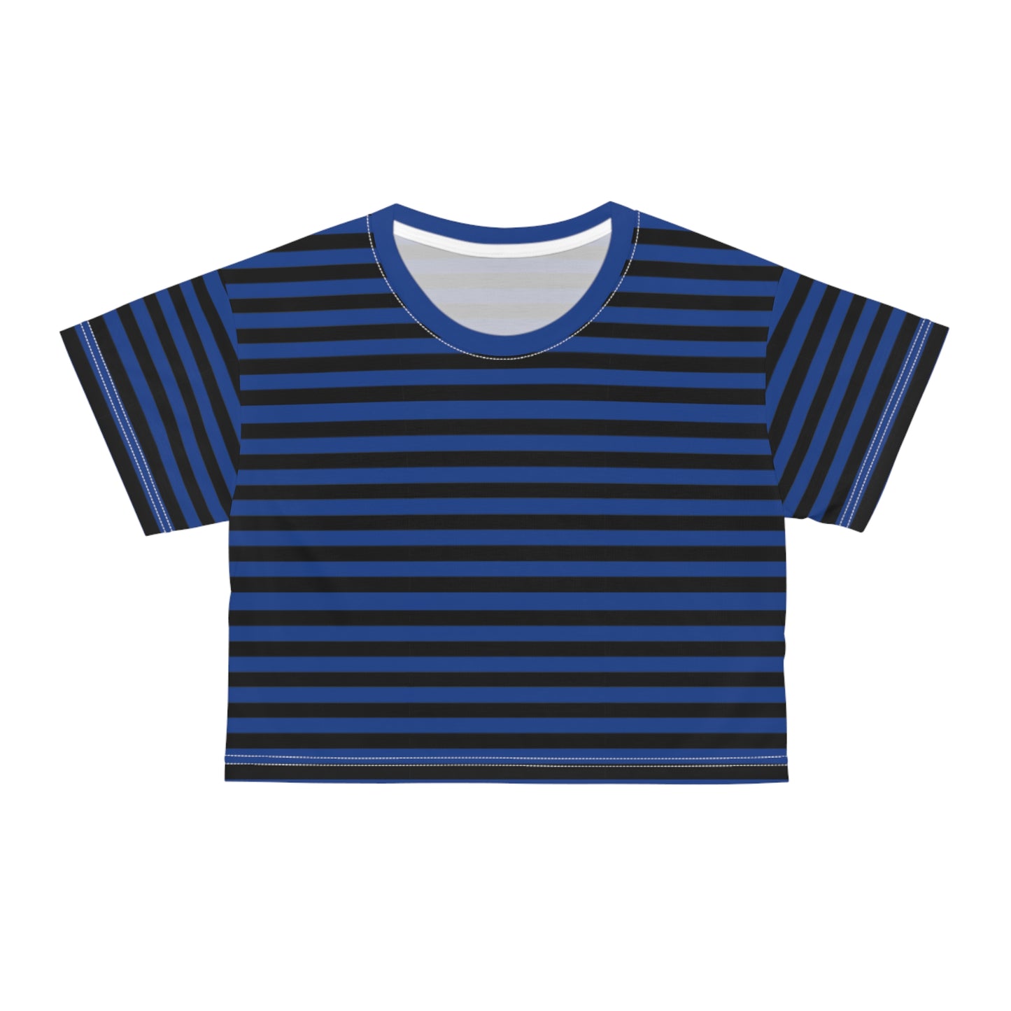 Stylish Striped Crop Tee, Casual Summer Top, Trendy Beachwear, Perfect for Festivals, Boat Parties, Gifts for Trendsetters