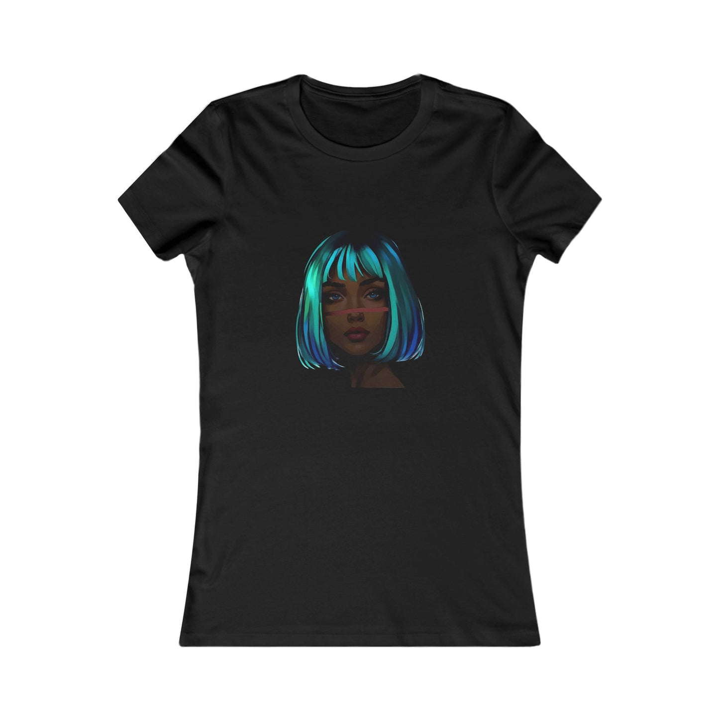 Stylish Women's Graphic Tee with Unique Art, Casual Wear, Birthday Gift, Summer Outfit, Art Lover's Top