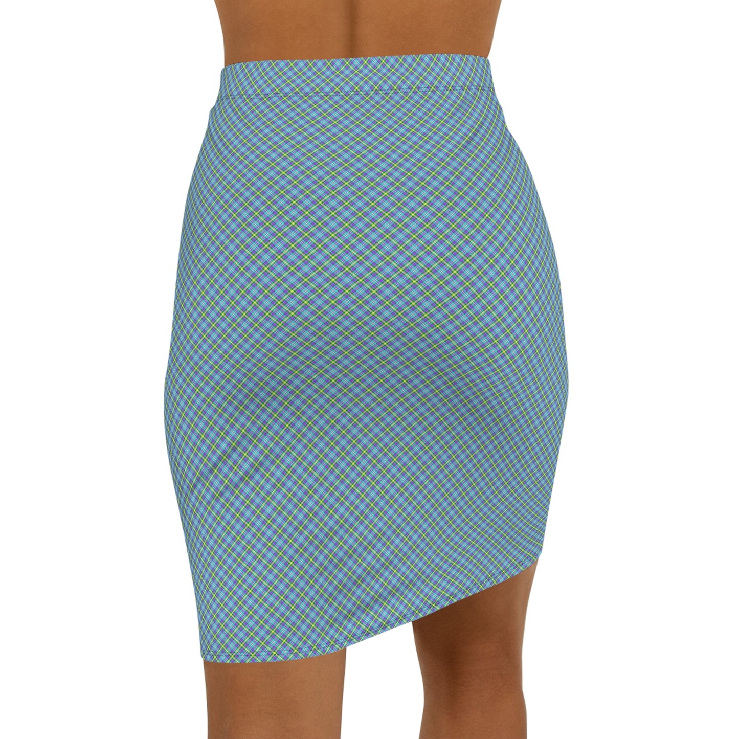Trendy Women's Pencil Skirt, Elegant Mid-Waist Checkered Skirt, Stylish Office Wear, Chic Date Night Outfit, Comfortable Fit for Any [...]