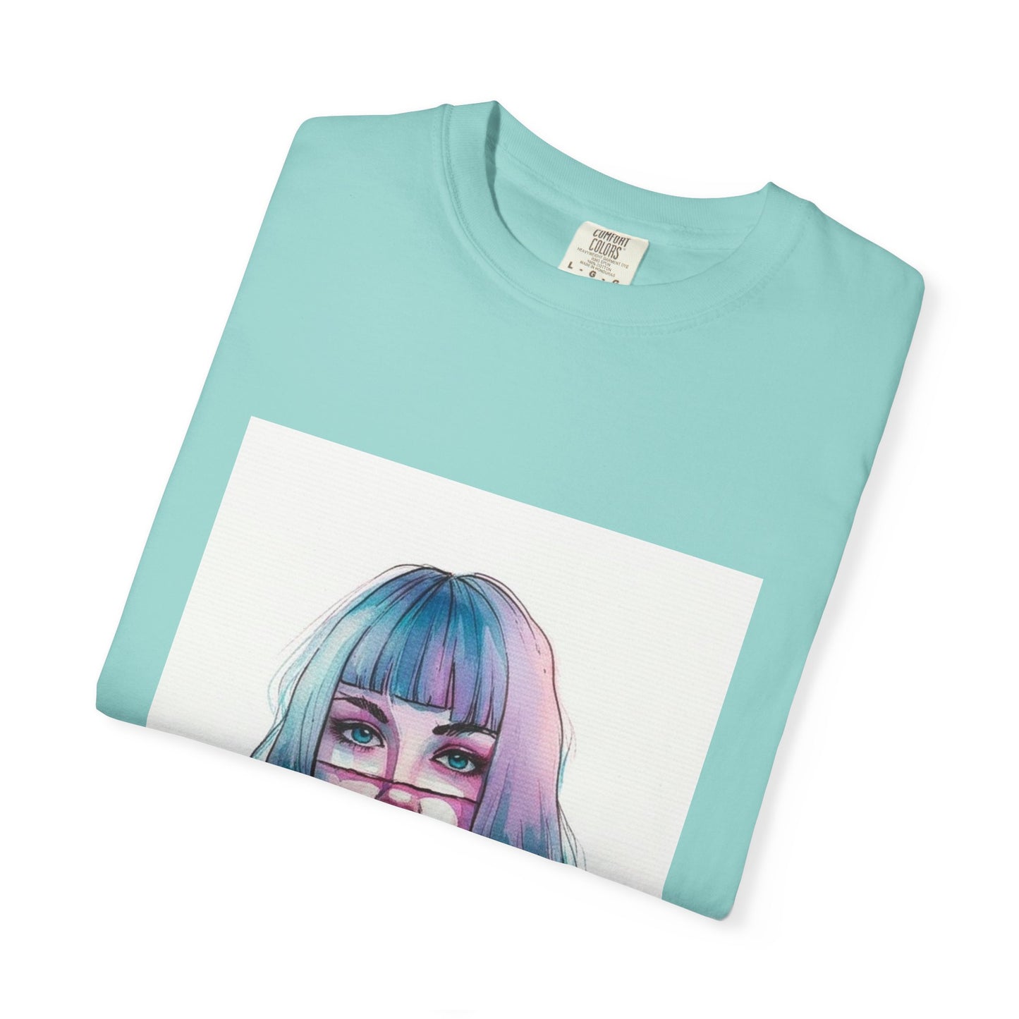 Artistic Unisex T-shirt with Colorful Portrait Design, Casual Wear, Gift for Art Lovers, Birthday Present, Customizable Apparel, [...]